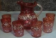 Cranberry Water Set